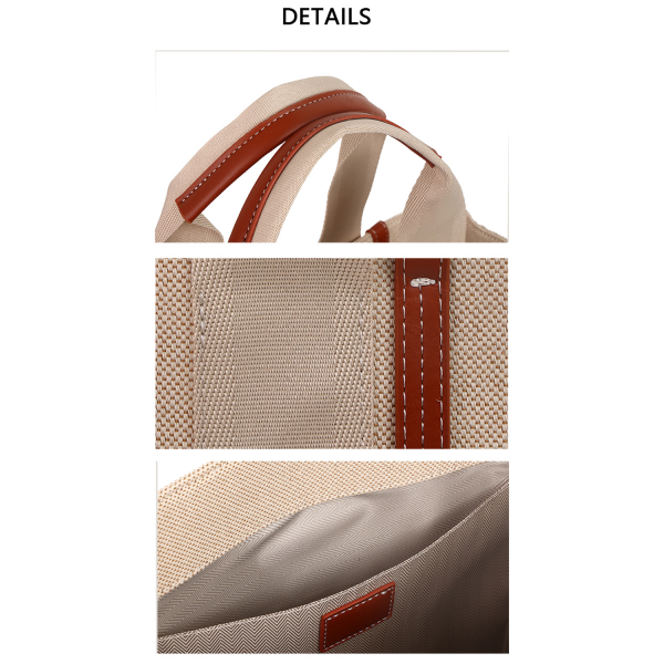 Canvas Large Capacity Tote Bag