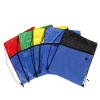 Polyester Two-Tone Drawstring Backpack