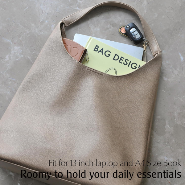 PU Leather Shoulder Handbag