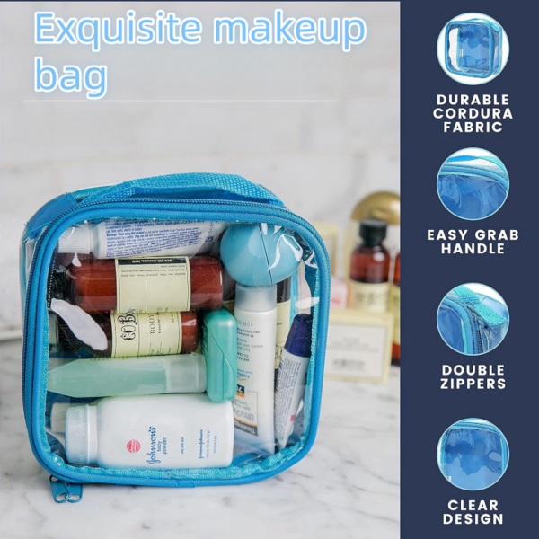PVC Transparent Toiletry Bag