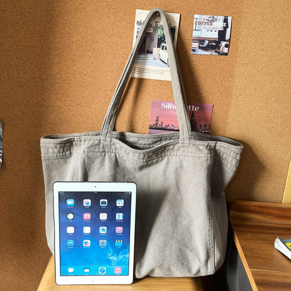 细节4_1764263227944.png Minimalist Canvas Tote Bag
