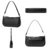 PU Leather Vintage Crocodile Pattern Handbag