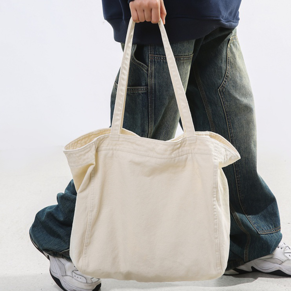 细节_1764263217341.png Minimalist Canvas Tote Bag