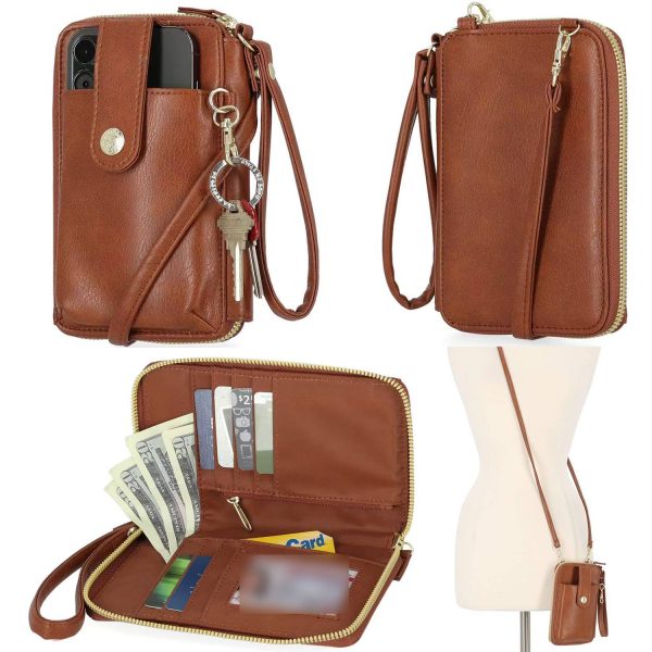 细节_1764653951583.jpg PU Leather Blocking Crossbody Phone Wallet