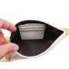 Bohemian Straw Woven Zipper Clutch Bag