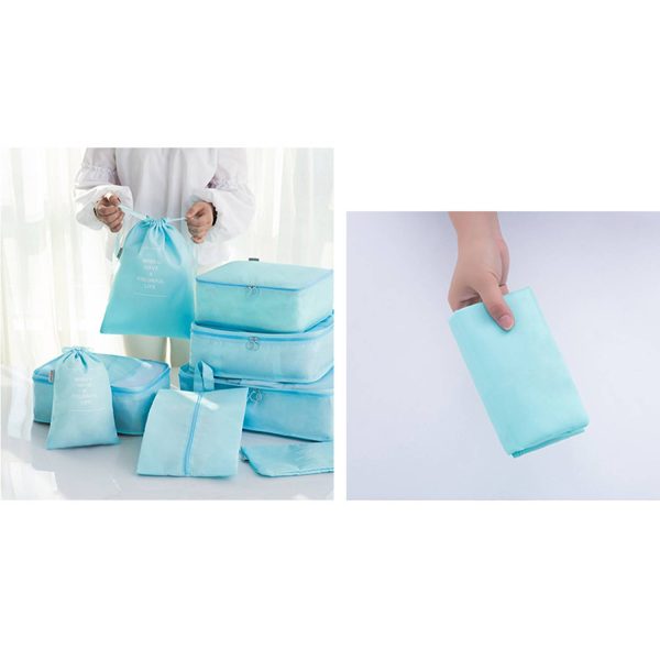 11-Piece Foldable Travel Organizer Bags Set