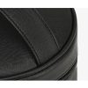 Portable Large-Capacity PU Leather Cylinder Makeup Bag