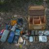 60L Foldable Waterproof Camping Storage Bag
