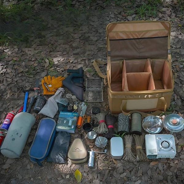 60L Foldable Waterproof Camping Storage Bag