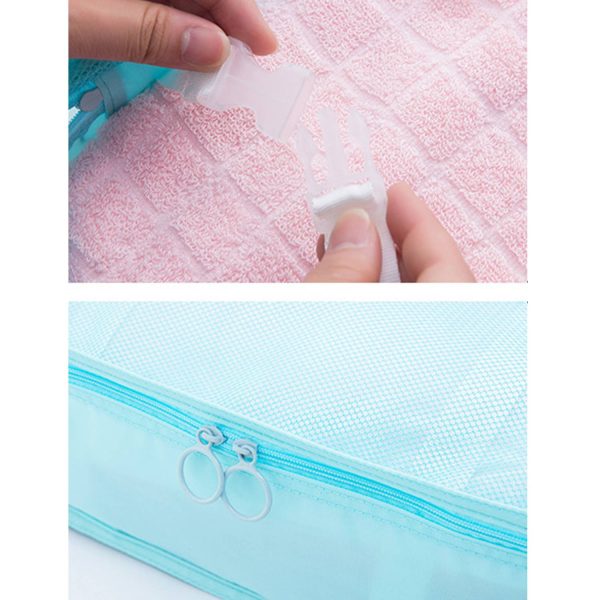 11-Piece Foldable Travel Organizer Bags Set