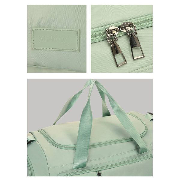 Waterproof Oxford Gym Tote Bag w/ Strap