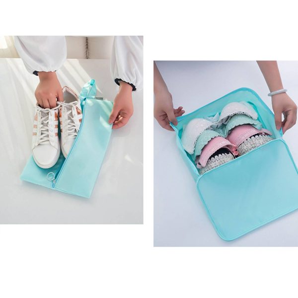 11-Piece Foldable Travel Organizer Bags Set