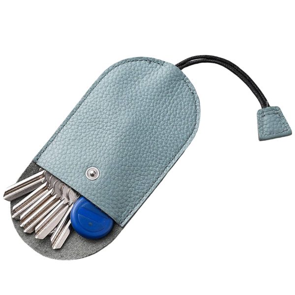 PU Leather Sliding Car Key Case