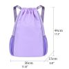 Sports Nylon Waterproof Drawstring Backpack