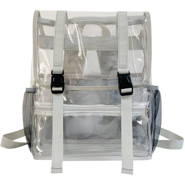 附图1_1770355209589.jpg Waterproof Clear PVC Backpack