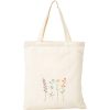 Custom Pattern Canvas Tote Bag