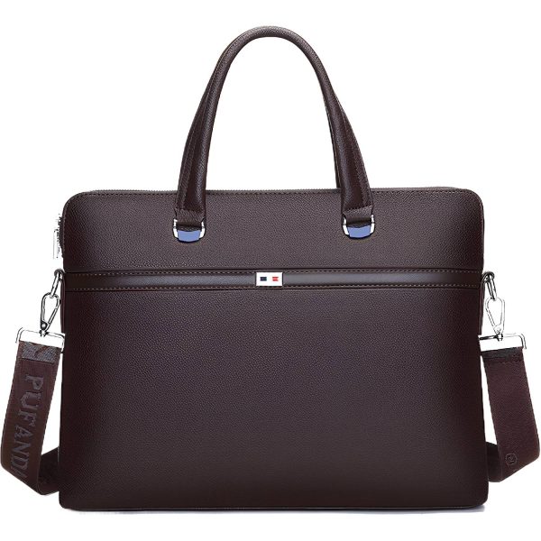 Men's PU Leather Business Briefcase