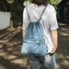 附图3_1761790361171.jpg Large Capacity Denim Drawstring Backpack