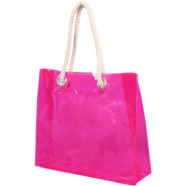 Transparent PVC Tote Bag