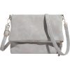 PU Leather Foldable Textured Crossbody Bag