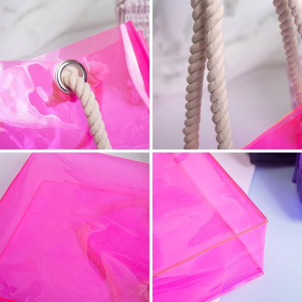 Transparent PVC Tote Bag