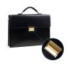 Genuine Leather Briefcase w/ Combination Lock