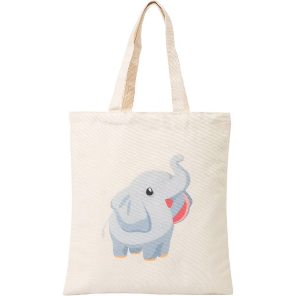 Custom Pattern Canvas Tote Bag