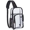 PVC Clear Crossbody Chest Sling Bag