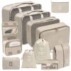 11-Piece Foldable Travel Organizer Bags Set