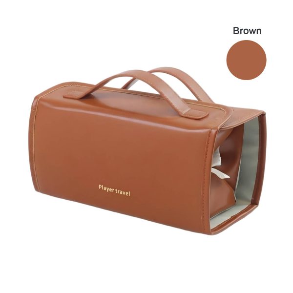 4-in-1 Detachable Foldable PU Travel Makeup Bag