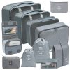 11-Piece Foldable Travel Organizer Bags Set
