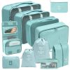 11-Piece Foldable Travel Organizer Bags Set