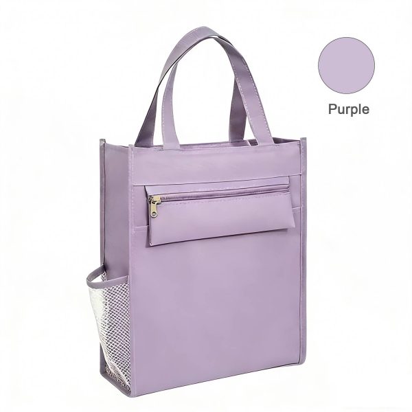 Large Capacity Waterproof Oxford Fabric Student Tote Bag