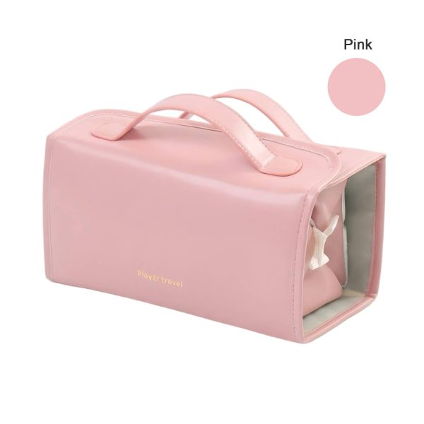 4-in-1 Detachable Foldable PU Travel Makeup Bag