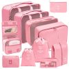 11-Piece Foldable Travel Organizer Bags Set