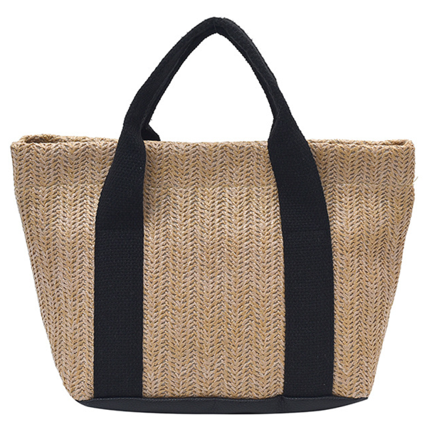 Straw Woven Beatch Tote Bag