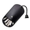 PU Leather Sliding Car Key Case