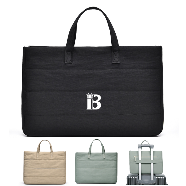 Laptop Messenger Shoulder Briefcase with Luggage Strap