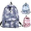 Large Capacity Nylon Tie Dye Backpack