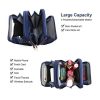 PU Leather Triple Layer Phone Crossbody Bag