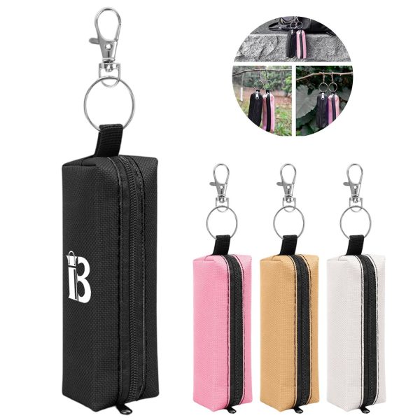 Lipstick Storage Zippered Pouch with Hook