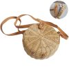 Handwoven Round Rattan Bag