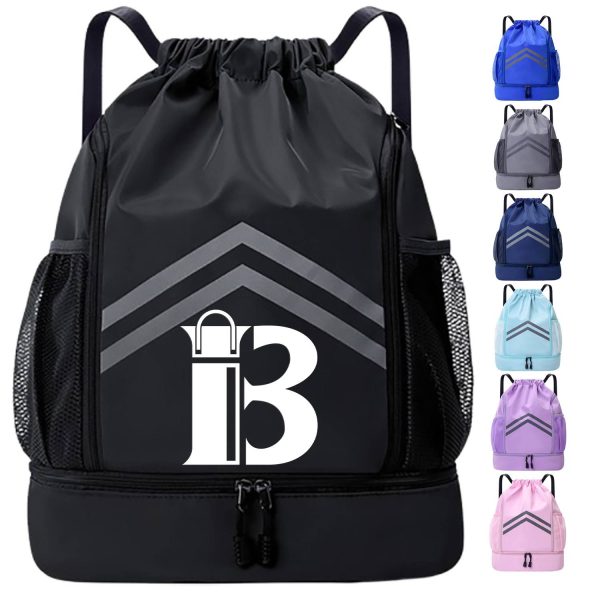 Nylon Waterproof Drawstring Backpack