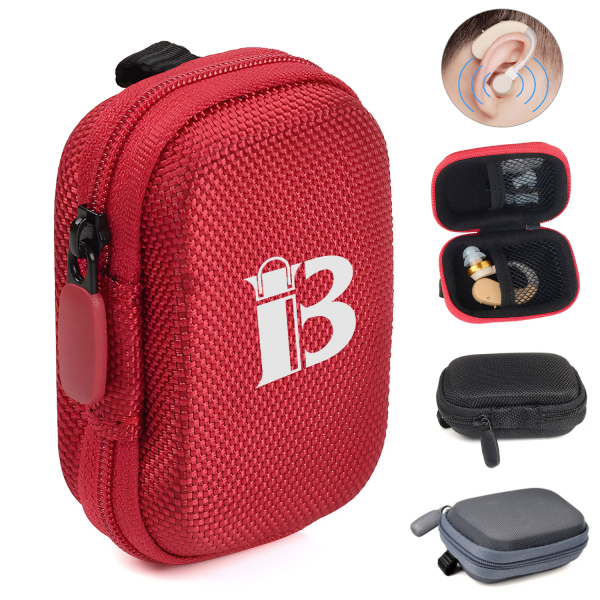 Portable Oxford Hearing Aid Storage Case