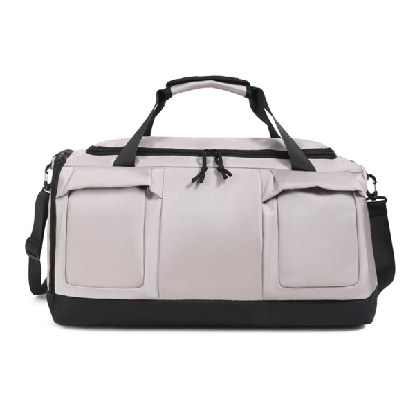 2-3_1778944142990.png Waterproof Nylon Duffel Bag with Shoe Compartment