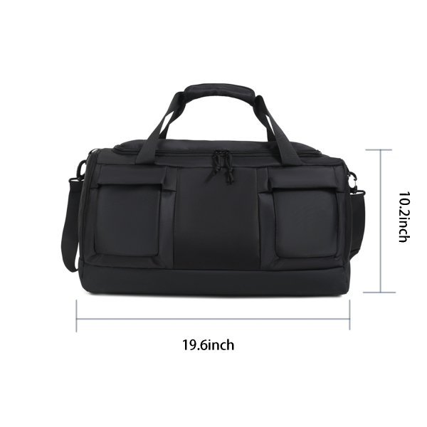 2-6_1778944153194.png Waterproof Nylon Duffel Bag with Shoe Compartment