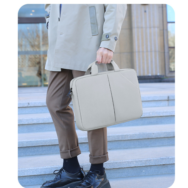 Waterproof Oxford Laptop Sleeve with Luggage Strap