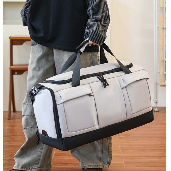 2-8_1778944167136.png Waterproof Nylon Duffel Bag with Shoe Compartment