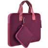 13 Inch Water Resistant Neoprene Laptop Sleeve w/ Pouch