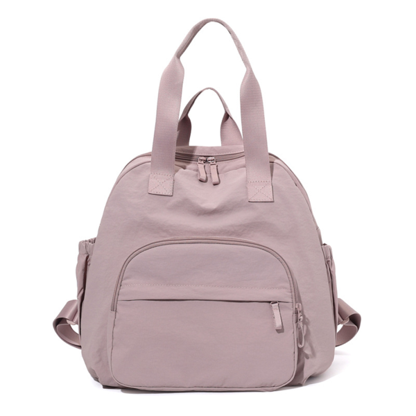 3-3_1777818951768.png Large Capacity Nylon Tote Backpack with Luggage Strap